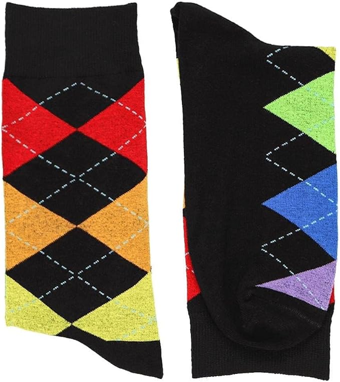 tiemart Men's Socks, Fits Men's Shoe Sizes 8-12