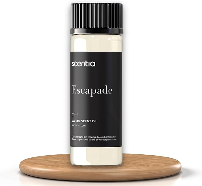 Hotel Diffuser Oil Inspired by 5-Star Hotel Scent - 20 mL 0.67 fl oz - Aromatherapy Fragrance Oil Inspired by 5 Star Hotel - Escapade