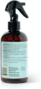 Plant Therapy White Linen Pillow and Linen Spray, Clean & Refreshing Aroma, Great for Sheets, Curtains, and Upholstery, One-of-a-kind Natural Fragrance 8 oz