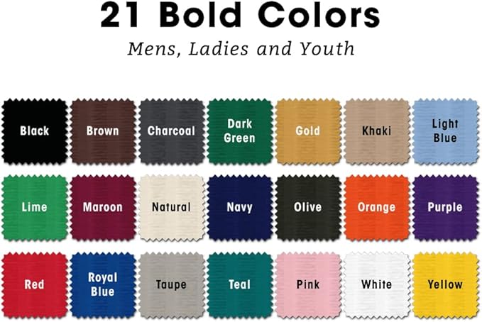 Knee High Solid Color Cotton Socks for Men Women and Youth