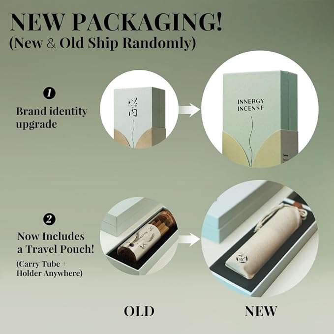 Deep Sleep & Relaxation - Innergy Agarwood Incense Sticks, Natural Eaglewood Blend for Deep Sleep, 50 Min Burn