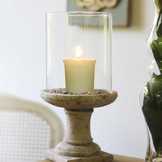 18PCS Beeswax Votive Candles Bulk, Pure Natural Beeswax - 15 Hour Burn Time, Unscented Handmade Candles for Church and Festival Decoration(Ivory)