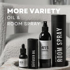 Room Spray for Home 415 Santal - Air Freshener for Home - Linen Spray for Bedding, Pillow Spray - Sandalwood blended with top notes of ginger and cardamom. Room Freshener. Long Lasting - 8oz/237ml
