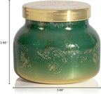 Capri Blue Glimmer Jar Candles - Luxury Holiday Scented Candles for Home - Long Lasting Soy Wax Blend - Scented Holiday & Home Decor - Crystal Pine Signature Petite Jar (8 oz)