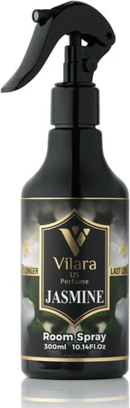 Room Spray Freshener - Long-Lasting Luxury Scents - Room and Linen Spray for Bedding, Sheets, Fabric, Furniture for Aromatherapy - 10.14 fl oz (Jasmine)