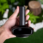 Cute Modern Palo Santo Holder, Handcrafted Mid-Century Ceramic Burner for Stick and Incense Cone, Decorative holder with Chimney Design for Yoga & Meditation Spaces, Ideal Gift for Home Decor