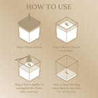 Scented Candle, 7.04 oz Oud Sandalwood Aromatherapy Candle, Natural Soy Wax with Wooden Wick, Candles for Home, 45 Hours Burn Time, Scented Jar Candle Gifts