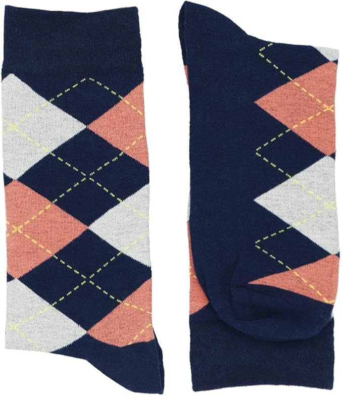tiemart Men's Socks, Fits Men's Shoe Sizes 8-12