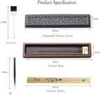 Incense Holder for Sticks，Ceramic Insence-Stick Holder Ash Catcher，Incense Holder Timkburner for Meditation Yoga Spa Room Decor