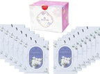 12 Packs Fragrance Bags with Hanging Strings, Air Freshener Deodorizer for Closet and Drawer,6 Scents Option- Lavender,Magnolia,Jasmine,Rose,Osmanthus,Gardenia (Magnolia)