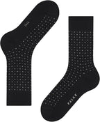 FALKE Men's Tiago Dress Socks, Sustainable Cotton, Crew, 1 Pair