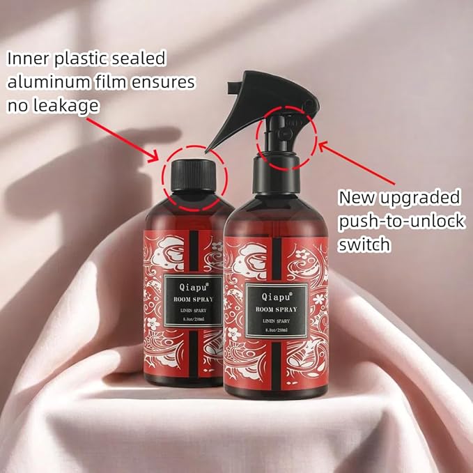 Natural Room Spray Pure Essential Oils Cherry blossoms Pillow Spray for Bedding Pillows Sheets Curtains and Fabric Aromatherapy