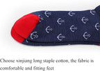 DRASEX Men's Dress Socks Funky Colorful Pattern Cotton Novelty Casual Crew Socks