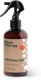 Plant Therapy Whiskey Oak Pillow and Linen Spray, Exotic & Rich Woody Aroma with Hints of Vanilla, Evokes a Sense of Cozy Elegance, Perfect Scent to Cuddle up With, Natural Fragrance 8 oz