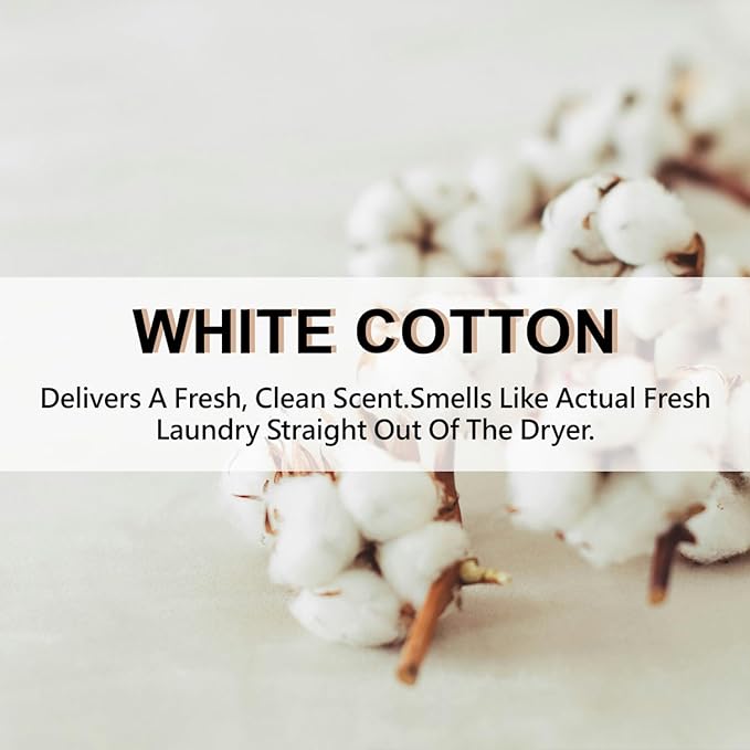 Large 12 Packs White Cotton Hanging Closet Deodorizer Air Freshener Long Lasting Scented Sachets Smell Goods for House