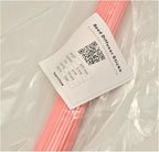 50 Pieces Fiber Reed Diffuser Replacement Refill Sticks for Aroma Fragrance (Pink, 10" x3mm)