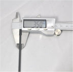 50 Pieces Fiber Reed Diffuser Replacement Refill Sticks for Aroma Fragrance (Black, 12" x3.5mm)