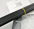 50 Pieces Fiber Reed Diffuser Replacement Refill Sticks for Aroma Fragrance (Black, 12" x3mm)