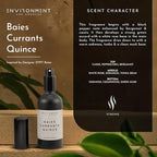 ENVIRONMENT Inspired by Designer Perfume DYPT Room Spray, 100ml Air Freshener (Baies | Currants | Quince) Home Fragrance Accessories, Room Perfume, Room Deodorizer, Vegan & Cruelty-Free