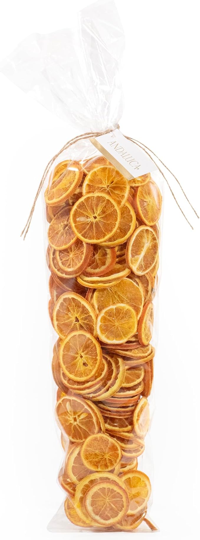 ANDALUCA Natural Vase Fillers | Home Décor Dried Decorative Orange Slices (Orange Slices)