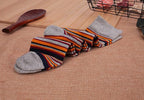 DRASEX Men's Dress Socks Funky Colorful Pattern Cotton Novelty Casual Crew Socks