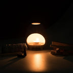 Palo Santo Holder Burner, Handcrafted Ceramic Incense Holder Burner and Ash Catcher for Palo Santo Sticks or sage Bundles, Smudge Bowl, Meditation Home Decor (Speckled White)