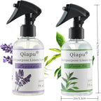Lavender & Green Tea Linen Spray – Natural Air Freshener Mist for Pillows, Sheets, and Fabrics with Essential Oils for Relaxation and Sleep 2PCS
