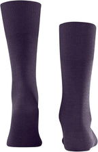 FALKE Men's Airport Dress Socks, Premium Merino Wool Cotton Blend, Sustainable Luxury, Eco-Friendly Business Casual, 1 Pair
