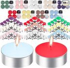108 Pcs Scented Tea Lights Candles Mini Scented Tealight Candles Bulk for Burning Approximately 4 Hours Time(Mix)