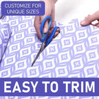 10 Sheets Drawer Liners for Dresser Scented Drawer Liners Non Adhesive Scented Paper for Fragrant Home Shelf Closet(Lavender,Fresh Pattern)