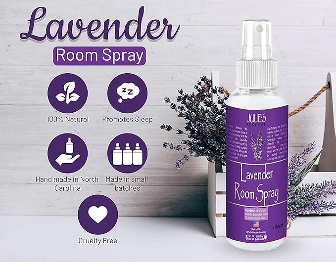 2 Pack Lavender Room & Linen Spray Julie's Reserve