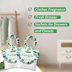 15 Packs Eucalyptus Scented Sachets Bag for Drawers and Closets, Air Freshener for Home Fragrance Sachet, Long-Lasting Hanging Closet Deodorizer Smell Goods for House