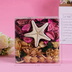 Rose Scented Potpourri - Long-Lasting Bowl & Vase Filler | Pink Dried Flowers | Home Fragrance Décor for Bathroom, Living Room, Bedroom, Office (4.9oz/140g)