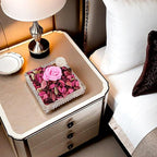 Potpourri Bowl Fillers - Rose Scented Vase Fillers Fragrance | Pink Home Decor | Fragrance for Bathroom Living Room Bedroom | Air Freshener, Gifts (Pink Rose)