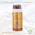 Tibetan Incense Sticks - Tibet Natural Meditation Healing Incense (160 Sticks) 300-year-old Buddhist Incense Secret Recipe - Blessed by Monk Used for Prayer Ceremony,Attracts Wealth