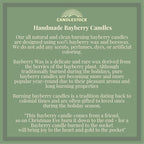 Candlestock Real Bayberry Square Votive Candle Pack - Pure Bayberry & Beeswax Blend - Pack of 4 Natural Square Votive Candles - No Fragrance Added