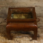 Copper Incense Burner Chinese Brass Incense Holder Traditional Copper Zen Incense Burner Sandalwood Burner Decoration Censer