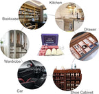 Cedar Space Cedar Blocks for Clothes Storage, 100% Aromatic Red Ceder Blocks, Cedar Planks, Cedar Accessories for Closets Storage, 72 Pcs