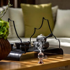 Yawlsow Incense Burner, Frankincense Charcoal Incense Stand, Bakhoor Incense Burner Holder, Ideal for Aromatherapy, Yoga and Spa, Home and Christian Church Censer, (Red Copper)