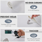 Shelf and Drawer Liner, Kitchen Cabinet Liners Non-Adhesive Non-Slip Waterproof Washable Mats, Protect Dresser Shelves, White, 12 in X 10 FT