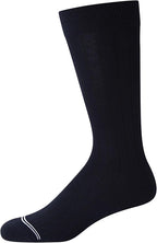 Nautica Mens Dress Socks - 5 Pack Breathable Comfort Stretch Crew-Length Work Socks for Men for Business Formal Wear (6-12.5)
