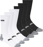 PUMA mens 6 Pack Crew Socks