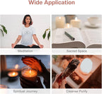 6.5 Inch Incense Holder, Incense Burner, Palo Santo Holder, Incense Sticks Holder, Smudge Bowl for White Sage, Palo Santo Sticks.