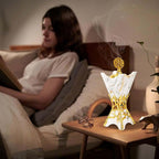 Bakhoor Burner, Charcoal Incense Burner, Frankincense Resin Incense Holder for Yoga, Spa Aromatherapy, Office & Home Decor Gifts 10.6" inches Tall (White)