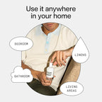 DedCool Room + Linen Spray | Xtra Milk | Luxurious Natural Linen & Fabric Spray | Non-Toxic, Essential Oil Infused | Home, Bedding, Couch, Closet, Bathroom Freshener | 3.5 fl oz