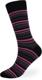 DRASEX Men's Dress Socks Funky Colorful Pattern Cotton Novelty Casual Crew Socks