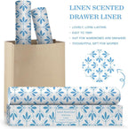 SCENTORINI Linen Scented Drawer Liners, 6 Sheets Fragrant Paper Liners Non-Adhesive Paper Sheets for Home Closet, Dresser Drawers, for Home Fragrance