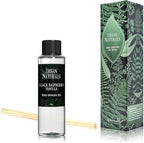Urban Naturals Reed Diffuser Oil Refill, Black Raspberry Vanilla Oil for Diffuser with Orchid, Amber, Sandalwood, 4 oz + Free Reed Sticks, Made in The USA