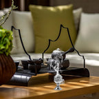 Yawlsow Incense Burner, Frankincense Charcoal Incense Stand, Bakhoor Incense Burner Holder, Ideal for Aromatherapy, Yoga and Spa, Home and Christian Church Censer, (Silver)