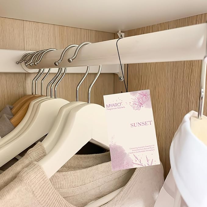 Sachets Scented for Closet and Drawer, MYARO 12 PCS Closet Odor Eliminator Air Fresheners for Home Long Lasting, Make Your House Smell Good